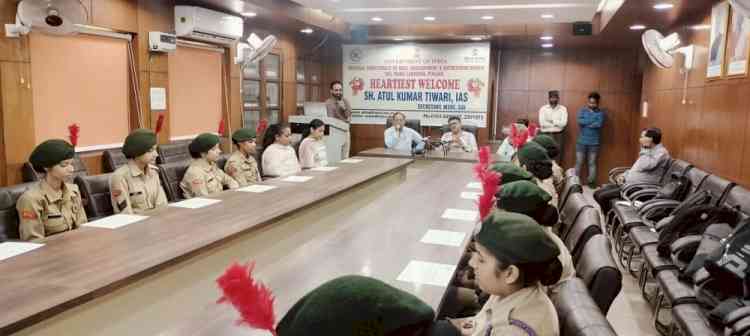 NCC Girl Cadets undergo drone training at NSTI Ludhiana