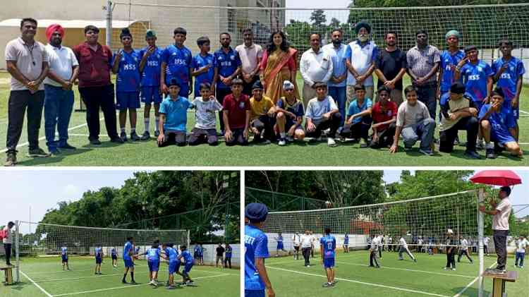 Zonal Cricket and Volleyball Tournaments Commenced today at Innocent Hearts School, Loharan