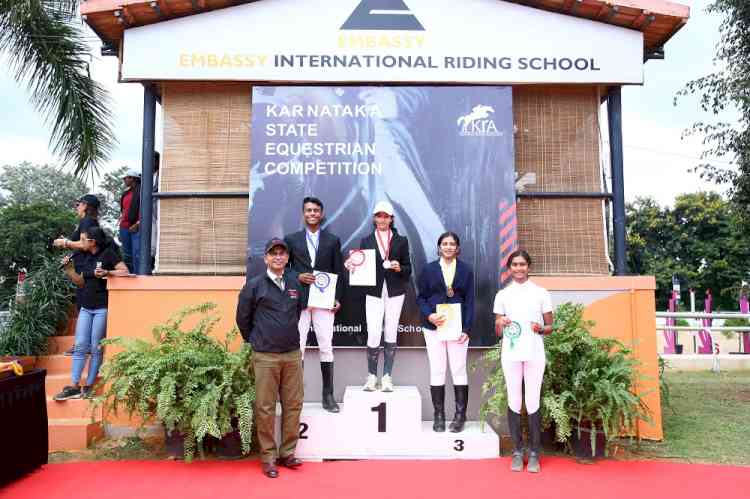 Greenwood High International School Student Wins Gold at Karnataka State Equestrian Championship