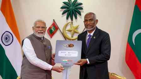 PM Modi, President Muizzu sign agreements; further strengthen bilateral ties between India and Maldives: MEA