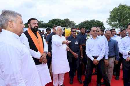 Bihar: CM Nitish Kumar lays foundation for multi-crore development projects in Madhubani