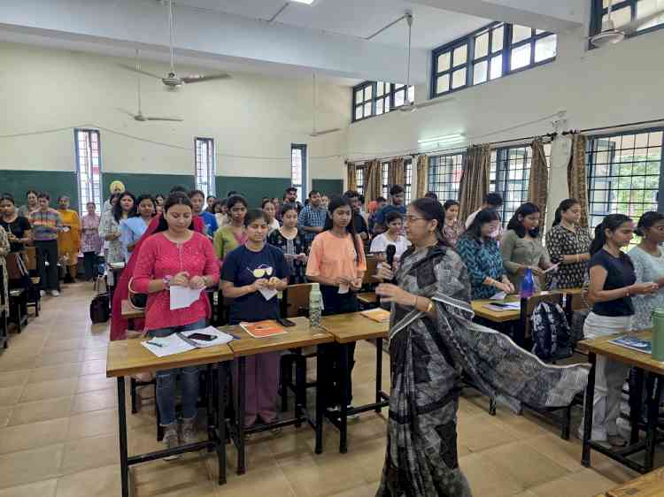 3 Day Workshop on ‘Audio Visual Teaching Aids’ held at Government College of Education