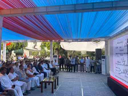 Delhi: JP Nadda joins veterans in Defence Colony for Mann Ki Baat