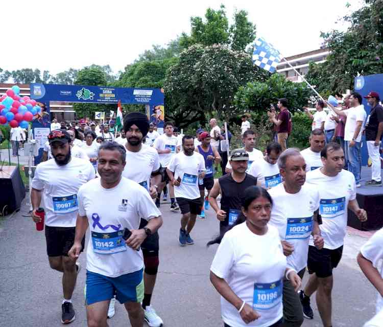 Kargil Vijay Diwas: Over 600 salute Indian Army's bravery by running the SJOBA half marathon