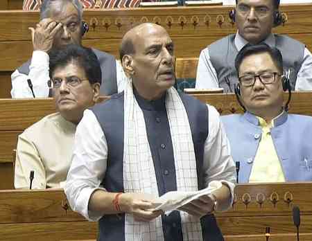 In 'Op Sindoor', forces destroyed high-value terror targets, ensured no harm to civilians: Defence Minister Singh