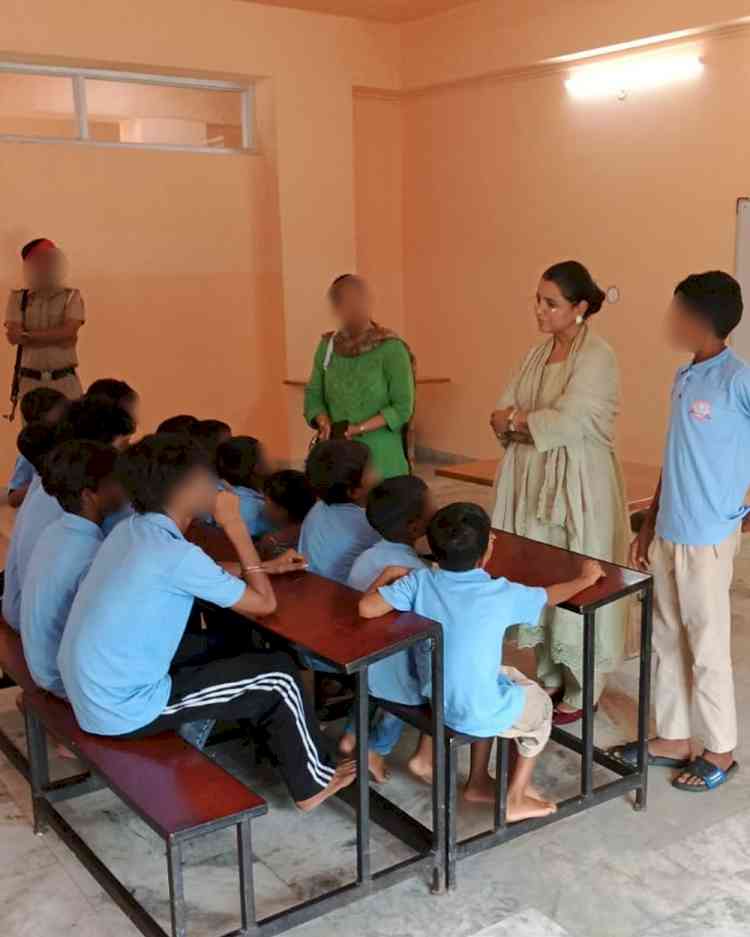 Gunjeet Ruchi Bawa, Vice Chairperson, Punjab State Commission for Protection of Child Rights, Visits CCI Heavenly Angels, Doraha