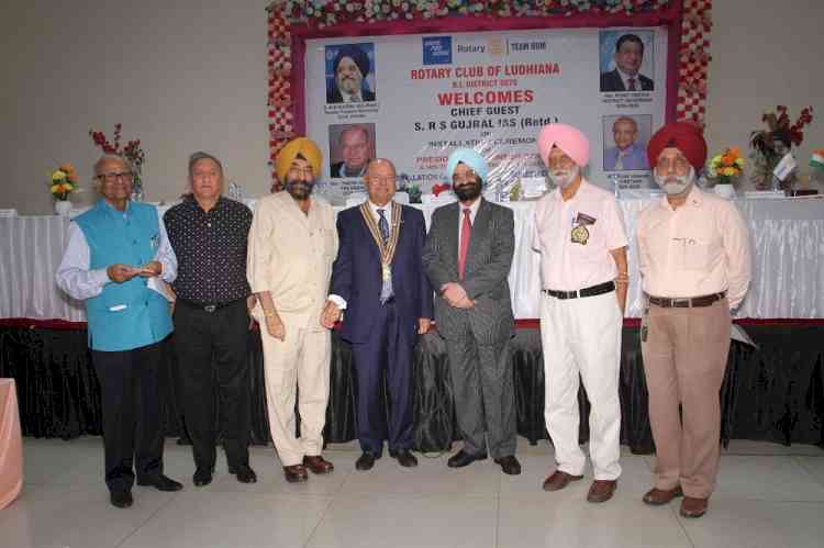 Installation ceremony of President Rtn Dinesh Gogna of Rotary Club of Ludhiana