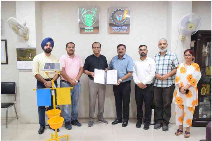 ICAR-CIPHET Licenses Innovative Day-Night Solar Insect Trap, Pioneering a New Era in Chemical-Free Pest Control