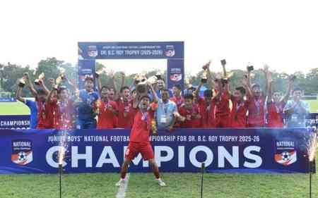 Manipur defeat West Bengal to lift Dr. B.C. Roy Trophy for the third time