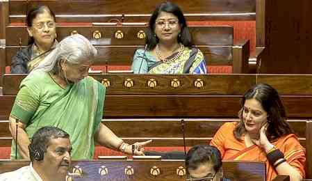 ‘Don’t control me’: Jaya’s snap leaves Priyanka Chaturvedi smiling, Rajya Sabha stunned