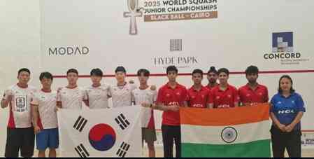 Indian boys stun Korea to storm into semis in team competition at World Junior Squash
