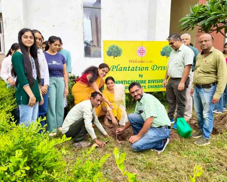 Biochemistry and Biophysics Departments celebrates the Van Mahotsav
