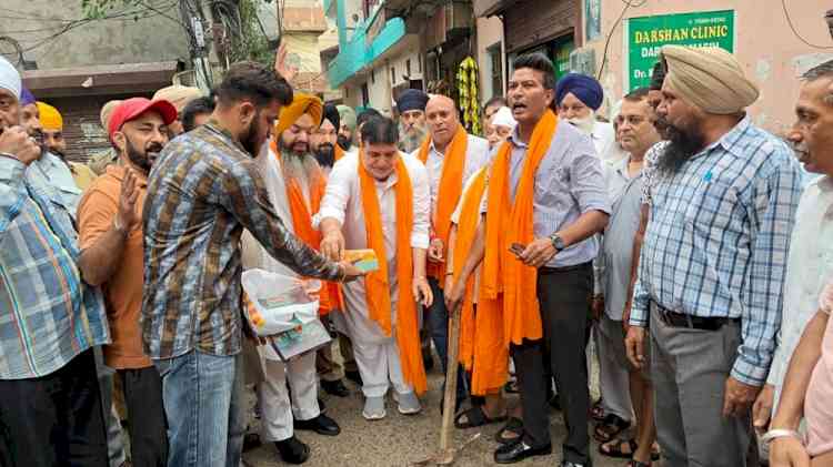 MLA Prashar launch project worth Rs 42 lakh to reconstruct streets in Islam Ganj area