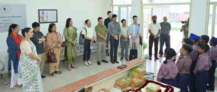 Teams from Druk Gyalpo’s Institute, Bhutan and Pallavan Learning Systems Visits Horizon School of Excellence