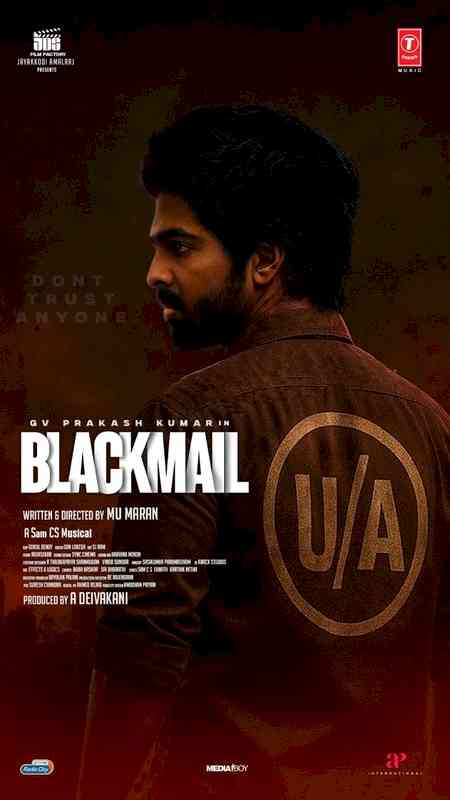 Censor Board clears G V Prakash-starrer ‘Blackmail’ for release with U/A certificate