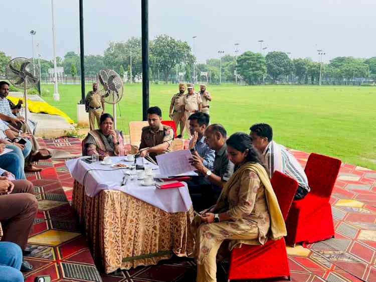 DC reviews arrangements for 79th Independence Day Function