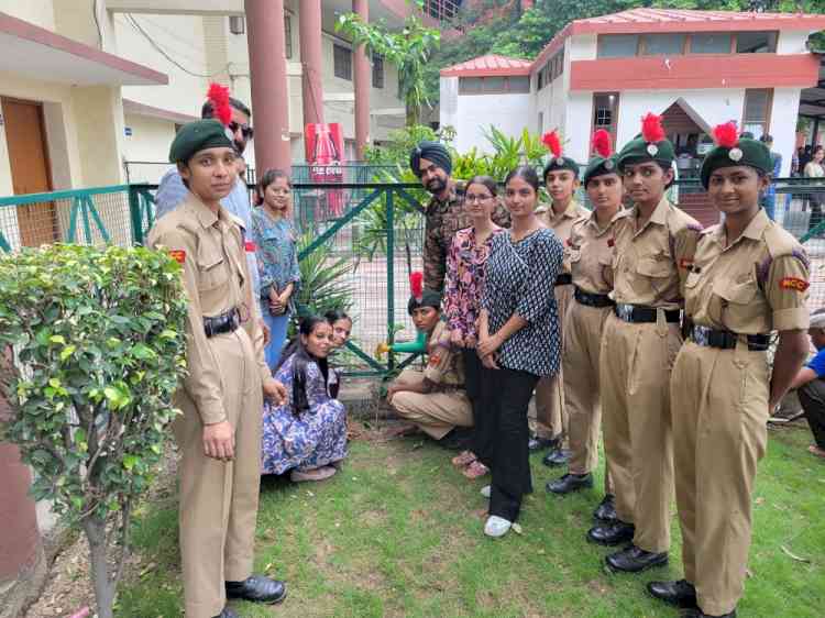 NCC Cadets Lead Tree Plantation Drive at Lyallpur Khalsa College