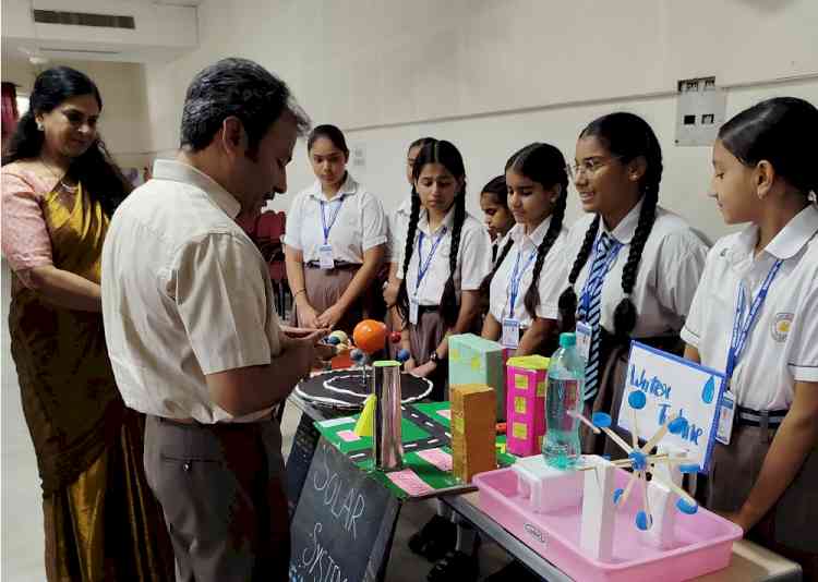 Innovative Minds Shine at Science & Maths Exhibition at Apeejay School Rama Mandi