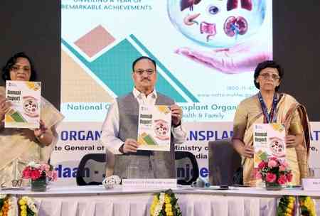 Over 18,900 organ transplants in 2024, highest in a single year: JP Nadda