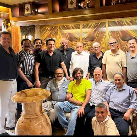 Chunky Panday celebrates Friendship Day with his school squad