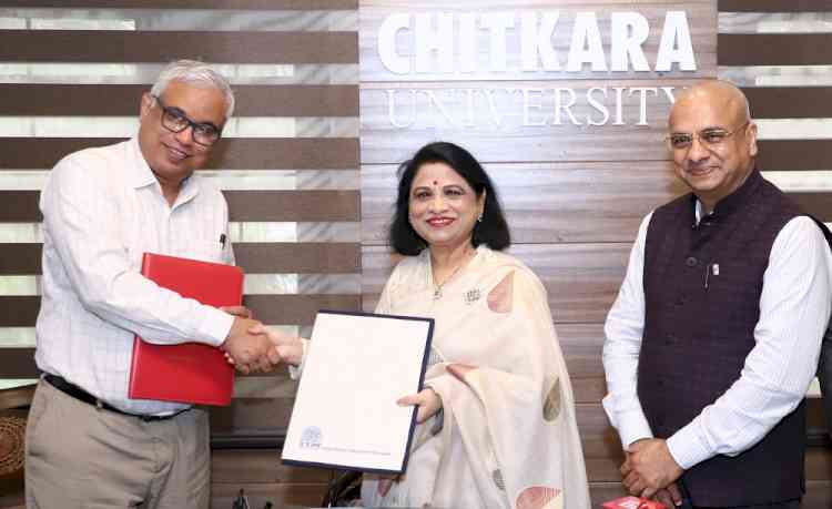 Chitkara Business School Signs Landmark MoU with IIM Ahmedabad to Elevate Management Education