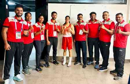 U-19 & U22 Asian Boxing C'ships: Bhawna Sharma, Yatri Patel reach semis, assured of medals (Ld)