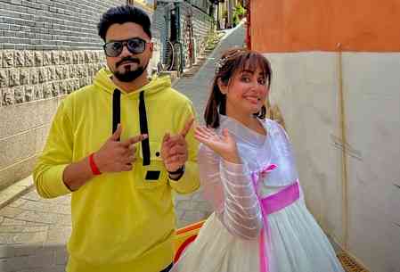 Rocky Jaiswal wishes 'Happy Friendship Day' to his queen Hina Khan who rules his whole life