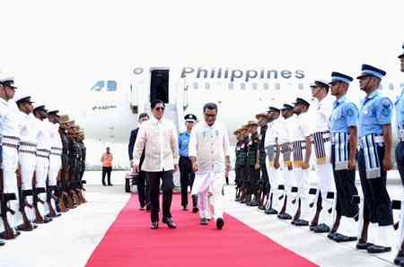Philippines President arrives in India on five-day State Visit 