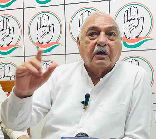 Former CM Hooda demands compensation of Rs 50,000 per acre for submerged land
