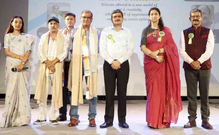 Eminent Journalists and Filmmakers inspire SUPVA freshers at the Induction Programme