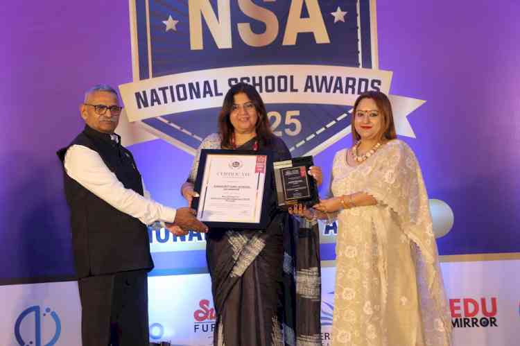Sanskriti KMV School Receives National School Award - Best School for Kids’ Overall Development 2025 (Punjab)