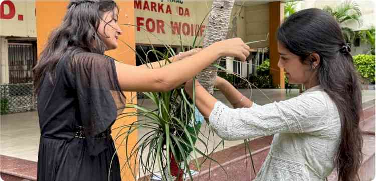 PCM S.D. College for Women Organizes “Vriksha Raksha Bandhan” to Promote Environmental Consciousness