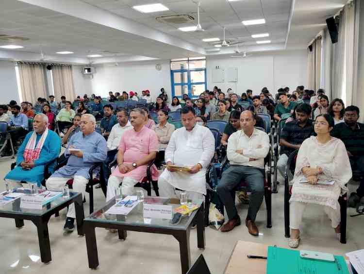CU Punjab E-YUVA Centre Hosts BioE3-Ideathon and Special Lecture on “Entrepreneurship: The Future of India”