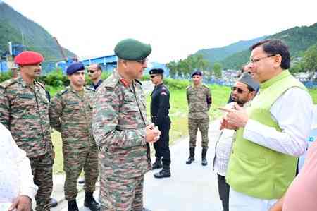 Centre, state agencies jointly conducting relief, rescue operations in disaster-hit Uttarkashi: CM Dhami 