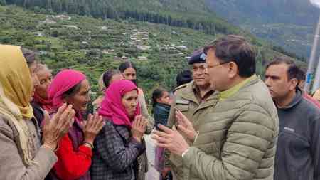 Uttarakhand cloudburst: CM Dhami meets affected families, assures all possible assistance