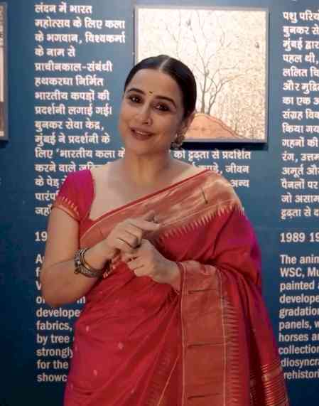 Vidya Balan urges support for Indian weavers on National Handloom Day: ‘Embrace our cultural heritage’