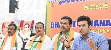 Bengaluru Metro now 2nd largest after Delhi; Cong leaders seek credit via publicity tours: Tejasvi Surya