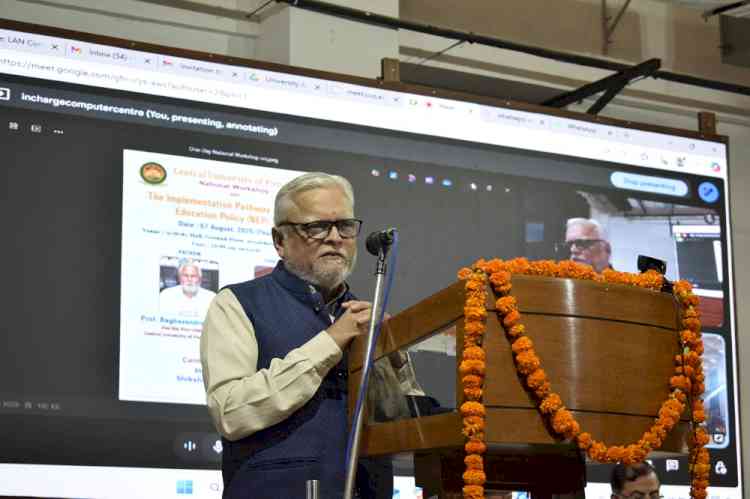 Central University of Punjab Hosts One-Day National Workshop on “The Implementation Pathway of National Education Policy (NEP) 2020”