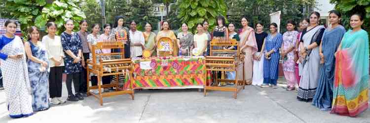 KMV celebrates National Handloom Day with Sustainable Decorations