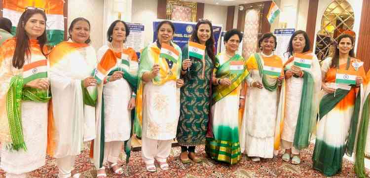 Inner Wheel Club Jalandhar Celebrates Monthly Meet with Festive Spirit and Wins Big at District Awards