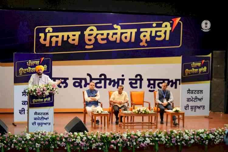 CM and Arvind Kejriwal Launch 24 Sector-Wise Committees to Usher in Industrial Revolution in Punjab