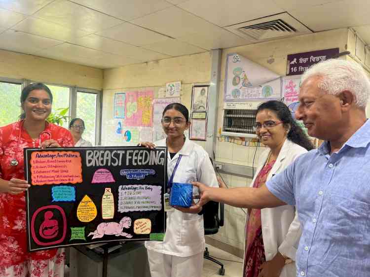 ESIC Medical College & Hospital Marks World Breastfeeding Week with Awareness Campaigns and a Commitment to a Baby-Friendly Future