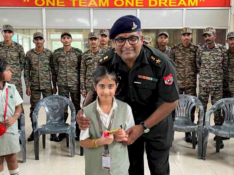 Ivy World School Celebrates Raksha Bandhan with Armed Forces, Judiciary, and Civil Administration