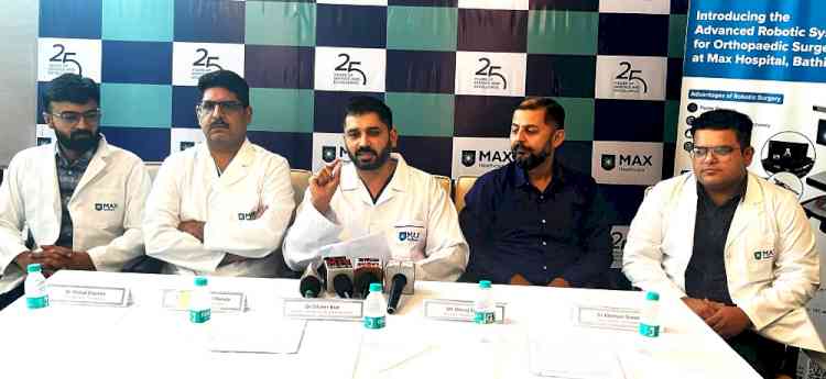 Max Hospital, Bathinda Introduces CORI surgical robotic system for joint replacement surgeries