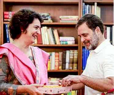 Symbol of love, trust and faith: Priyanka Gandhi extends wishes on Raksha Bandhan
