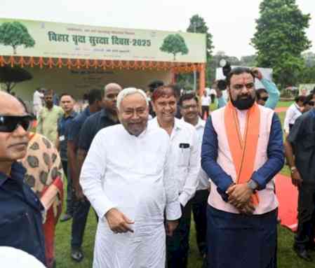 CM Nitish marks Raksha Bandhan, Bihar Vriksha Suraksha Diwas with tree plantation