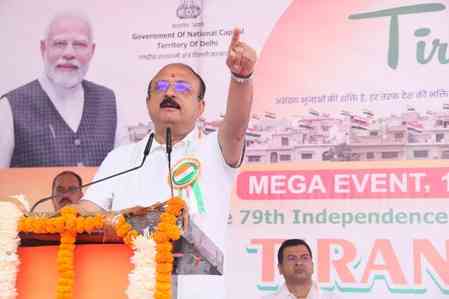 Delhi Education Minister joins 'Tiranga Run' for national pride