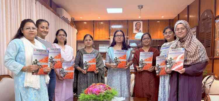 PU Vice Chancellor Prof. Renu Vig Releases Department of Education Newsletter