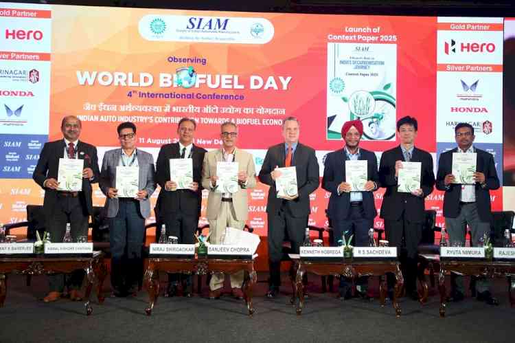 India’s Auto Industry Charts Biofuel-Driven Future at SIAM’s 4th International Conference on World Biofuel Day