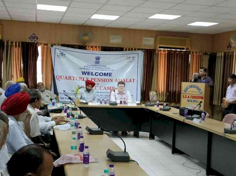 CCA Punjab Resolves All Pension Grievances at Quarterly Pension Adalat in Ferozepur